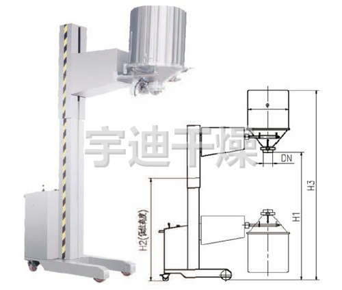 NTS系列移動伸縮提升加料機(jī)